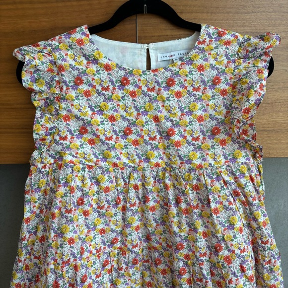 English Factory Floral Print Babydoll Dress, Size XS - Picture 7 of 16